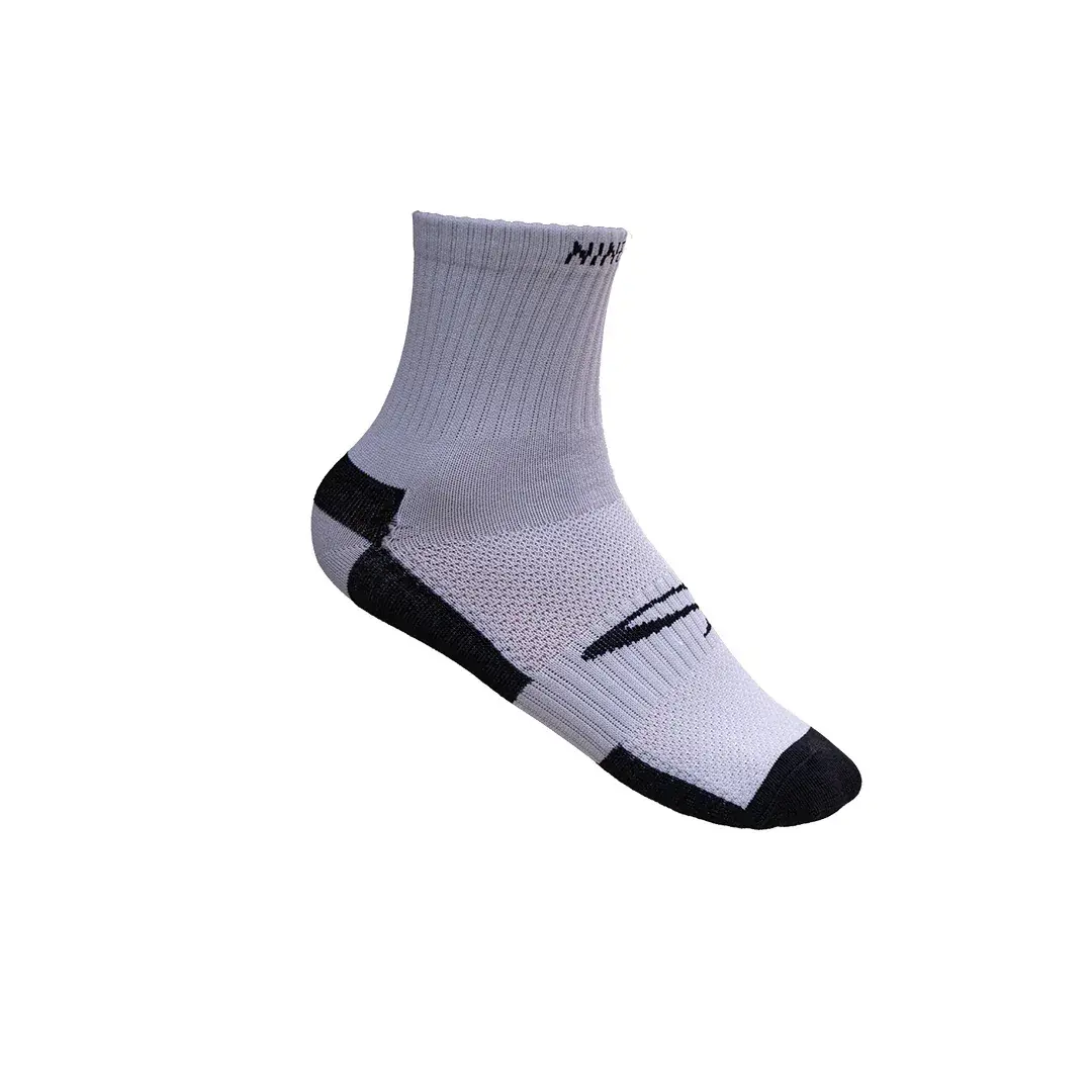 Kaos Kaki 910 Nichirin Quarter - Abu/Putih