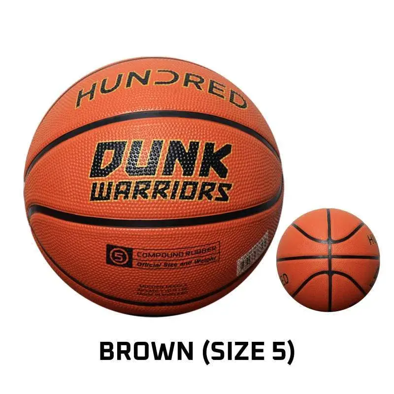 Bola Basket Hundred Basketball No Dunk Warriors HAAX-4M189-1-5 - Brown