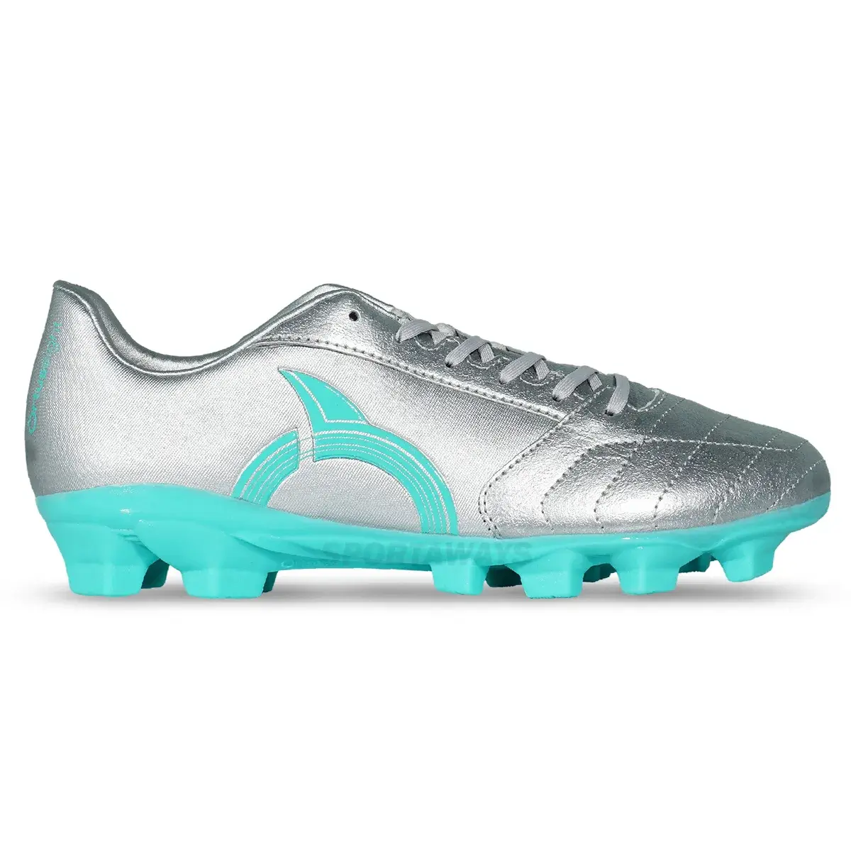 Sepatu Bola Ortuseight Mirage FG - Silver/Teal 