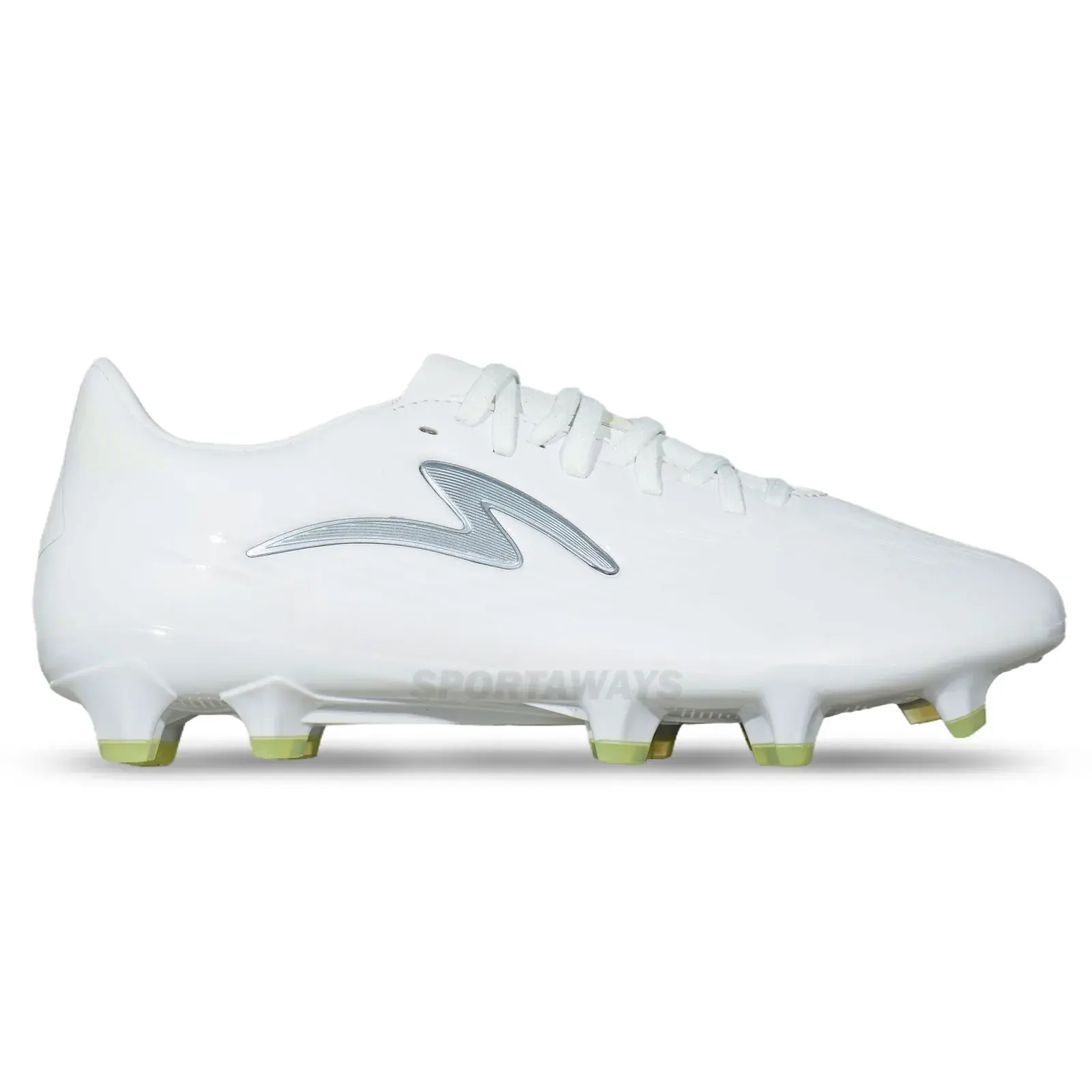 Sepatu BolaSpecs  Accelerator Illuzion 4 Pro FG - White/Lime Cream 