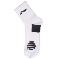 Kaos Kaki Li-Ning Quarter Socks AWLR234-3 - White/Black