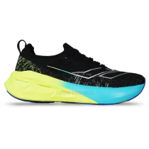 Sepatu Running Mills Enerstrike Fly M2 - Black/Silver/Neon 