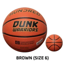 Bola Basket Hundred Basketball No Dunk Warriors HAAX-4M196-1-6 - Brown