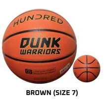 Bola Basket Hundred Basketball No Dunk Warriors HAAX-4M188-1-7 - Brown