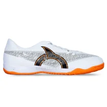Sepatu Futsal Ortuseight Catalyst Zeal IN - White/Black/Ortrange