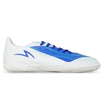 Sepatu Futsal Specs Rhythm IN - White/Dazzling Blue/Aqua Pristine 