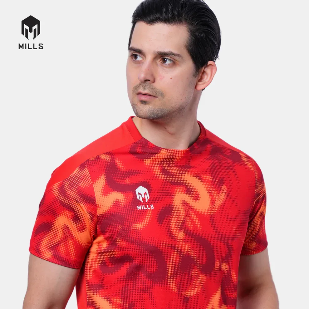 Jersey Mills Aura Football Jersey - Red