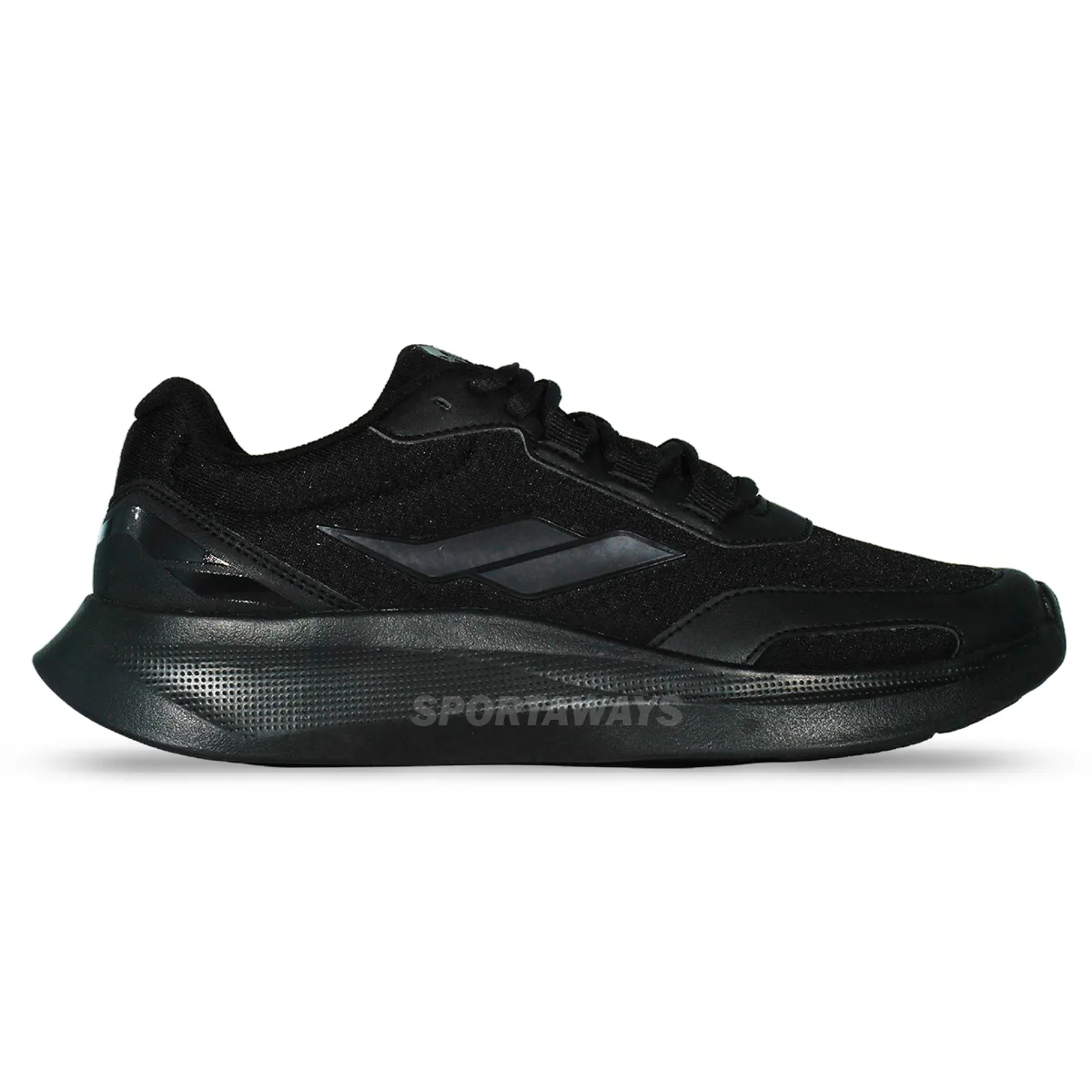 Sepatu Running Mills Kaiser - All Black 