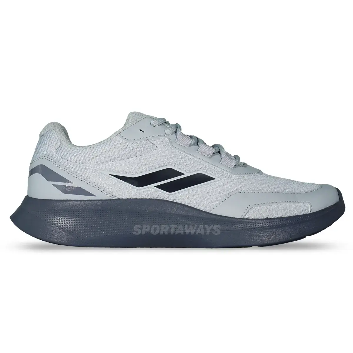 Sepatu Running Mills Kaiser - Grey/Dk Grey/Black 