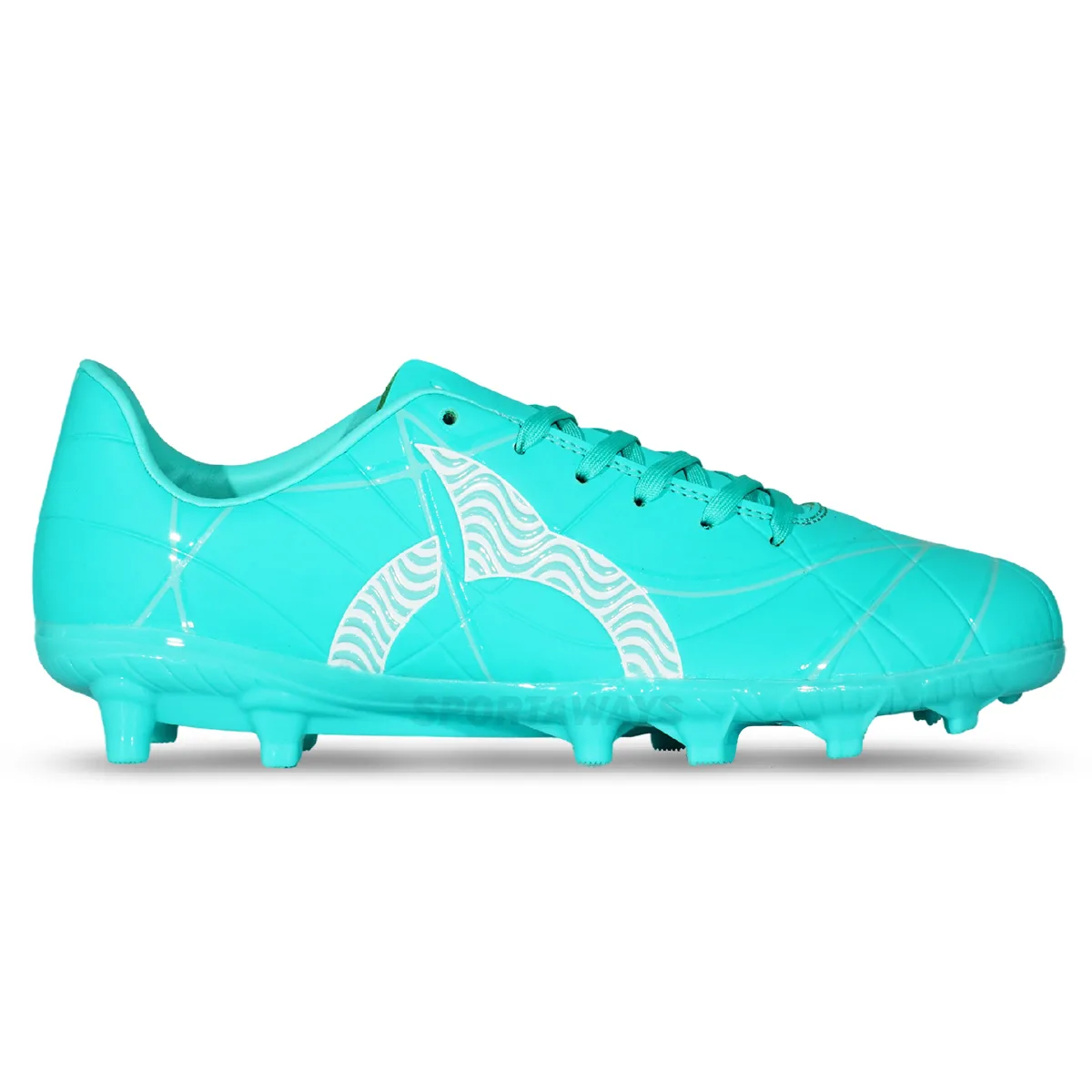 Sepatu Bola Ortuseight Zenith FG - Aqua/White 