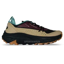 Sepatu Trail Run 910 Yuza Hikehero Low - Hitam/Wine Tan 