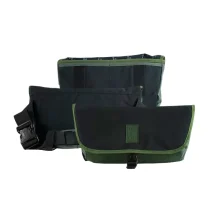 Tas Uxonn Messenger Bag M Titaka 1-101-2-23 - Black Green On Grey