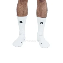 Kaos Kaki Grygera Vortex Grip Quarter  - White