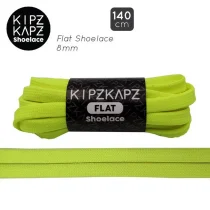 Tali Sepatu Kipzkapz F12 - Flat 8MM 140 - Solar Yellow