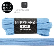 Tali Sepatu Kipzkapz FS32 - Flat 8MM 115 - Blue Porcelain