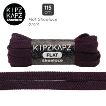 Tali Sepatu Kipzkapz FS33 - Flat 8MM 115 - Purple Burgundy