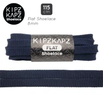 Tali Sepatu Kipzkapz FS49 - Flat 8MM 115 - Navy