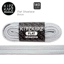 Tali Sepatu Kipzkapz FS70 - Flat 8MM 140 - Metro Grey