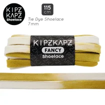 Tali Sepatu Kipzkapz XS11 - Flat Printed 7MM 115 - Golden Tan