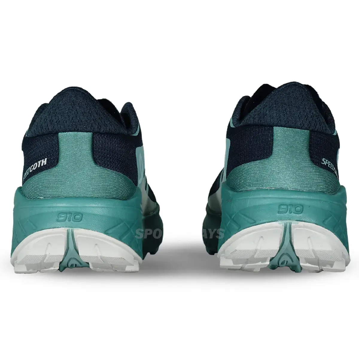 Sepatu Trail 910 Yuza Speedgoth - Navy/Hijau-Mint/Abu-Muda