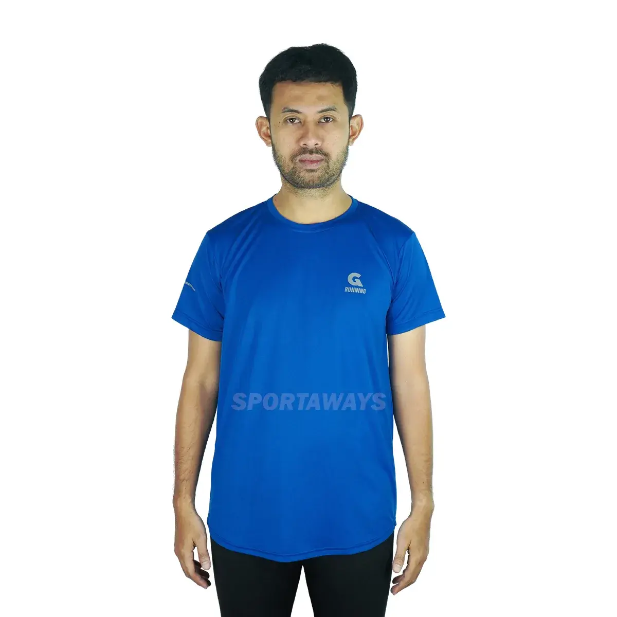 Jersey Grygera Running Pace On Tee - Ocean Blue