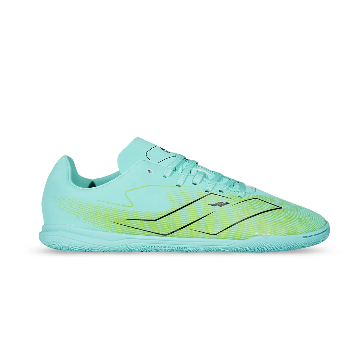 Sepatu Futsal Anak Mills Xyclops Nitroace IN JR - Mint/Yellow Green/Lime Green