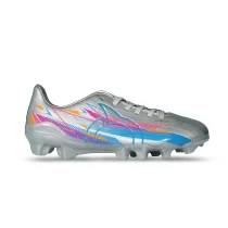 Sepatu Bola Anak Ortuseight Catalyst Legion V6 FG JR - Silver/Cyan/Magenta 