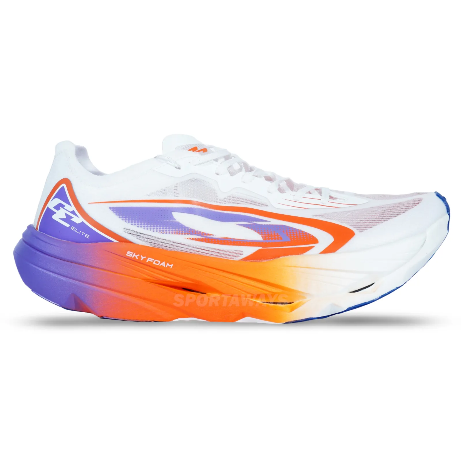 Sepatu Runnning 910 Geist Ekiden Elite X - Putih/Orange/Ungu 