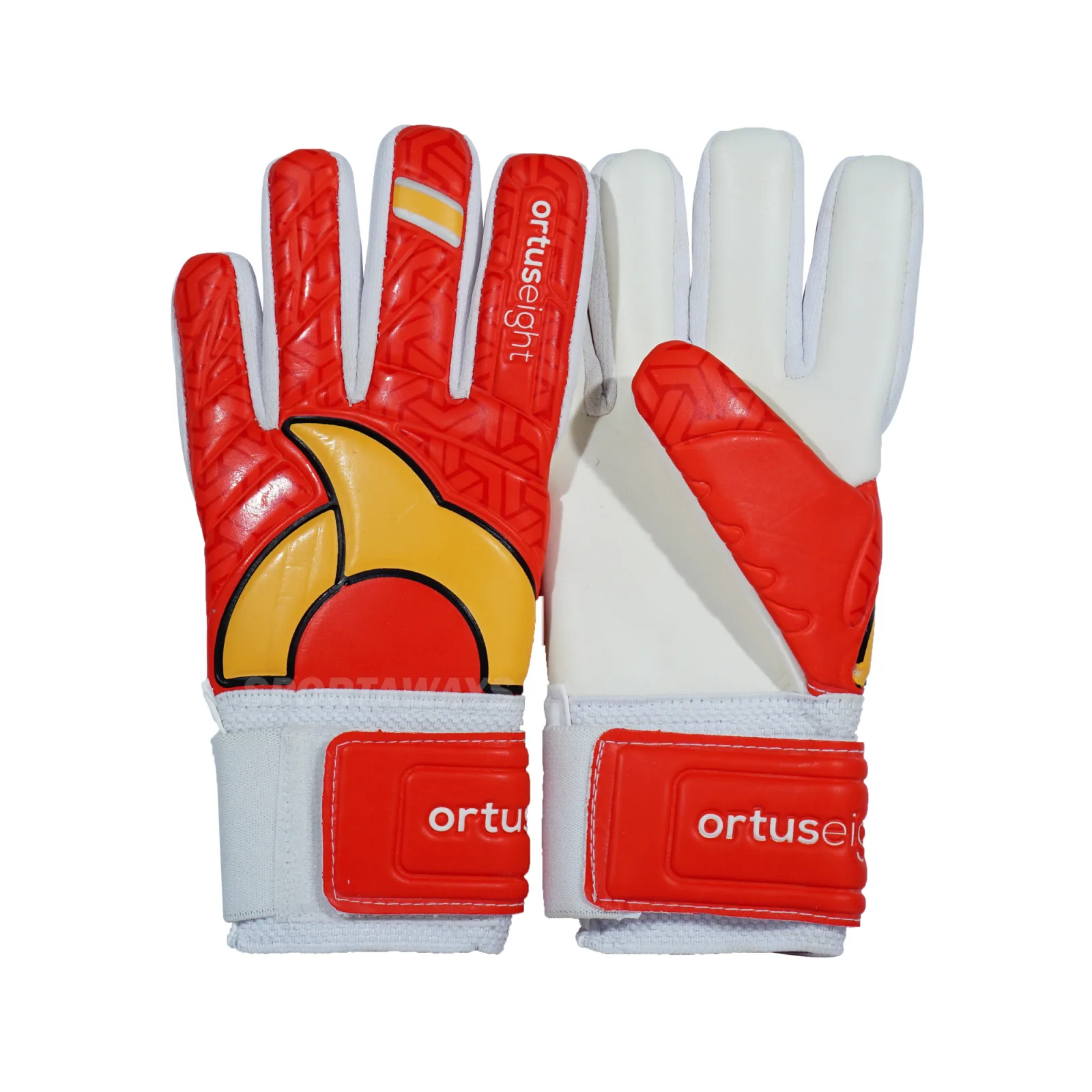 Sarung Tangan Ortuseight Imperium GK Glove JR - Ortred/Yellow