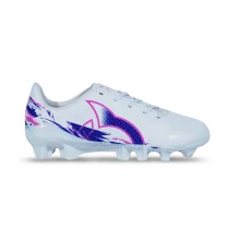 Sepatu Bola Anak Ortuseight Catalyst Liberte V5 FG CH - White/Pink/Vortex 