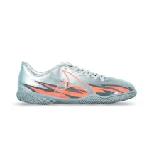 Sepatu Futsal Anak Ortuseight Spark IN JR - Silver/peach/Grey 