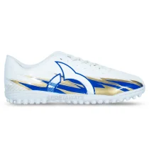 Sepatu Turf Ortuseight Spark TF - White/Navy/Gold 