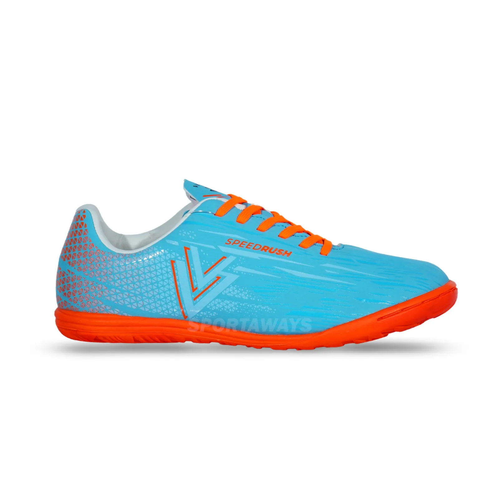Sepatu Futsal Vegeto Speedrush Jr ID - Cyan/Orange 