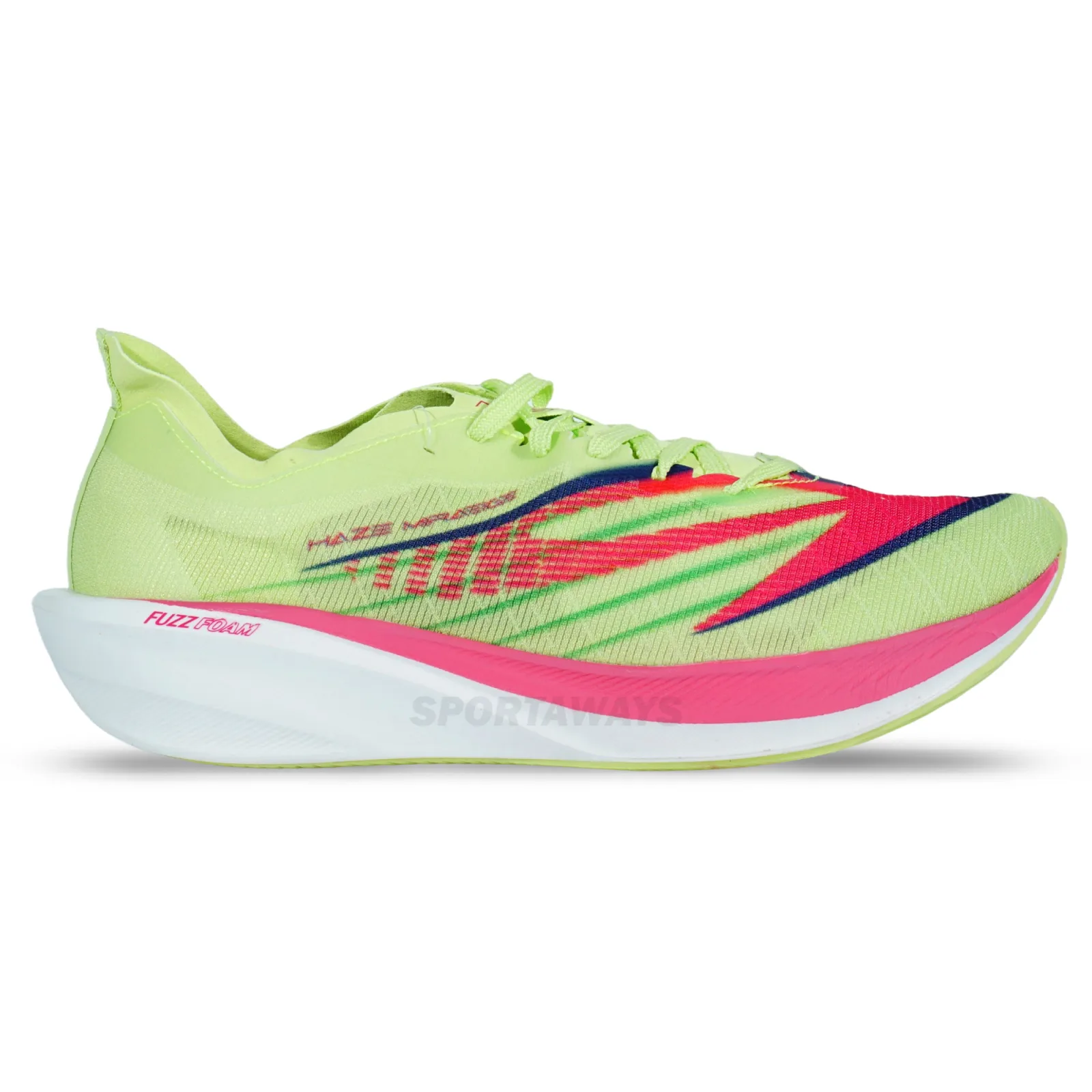 Sepatu Running 910 Haze Miraeige - Hijau Lime/Magenta/Putih 