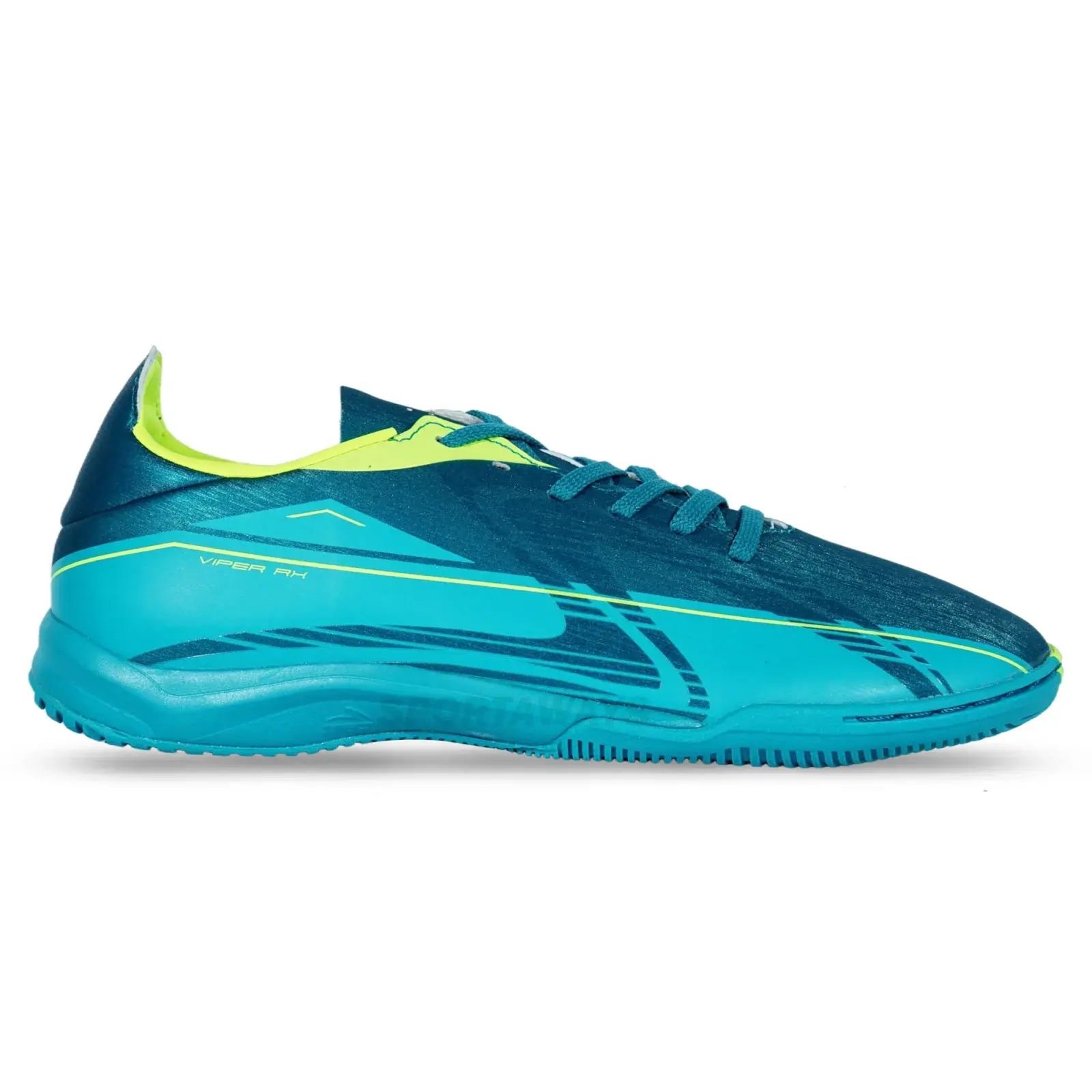 Sepatu Futsal Specs Viper RX IN - Harbor Blue/Blue Bird/Lucid Lemon 