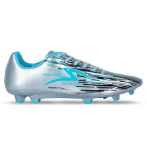 Sepatu Bola Specs Lightspeed Reborn FG - Silver/Black/Aqua 