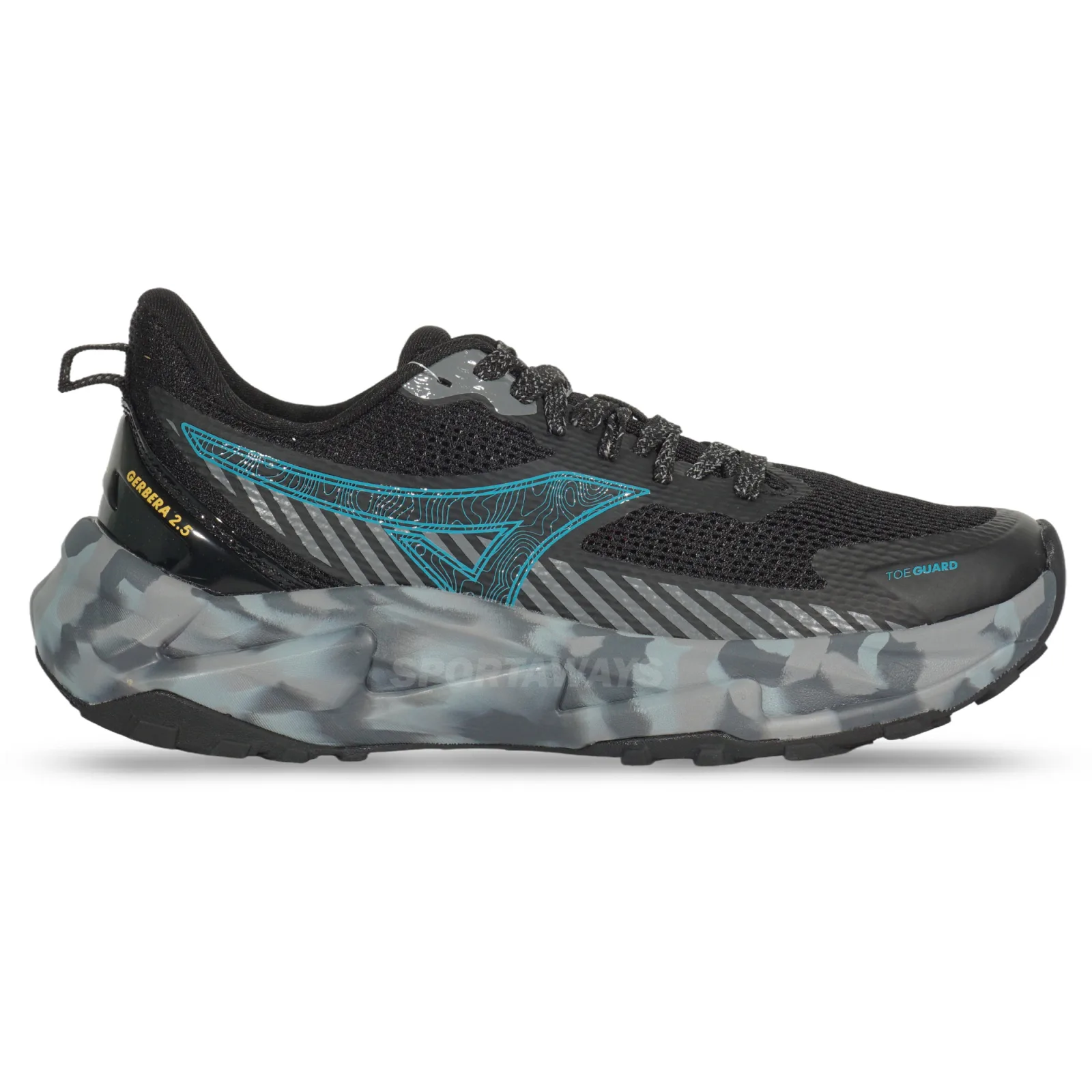 Sepatu Trailrun Ardiles Gerbera 2.5 - Black/Gravel Camo 