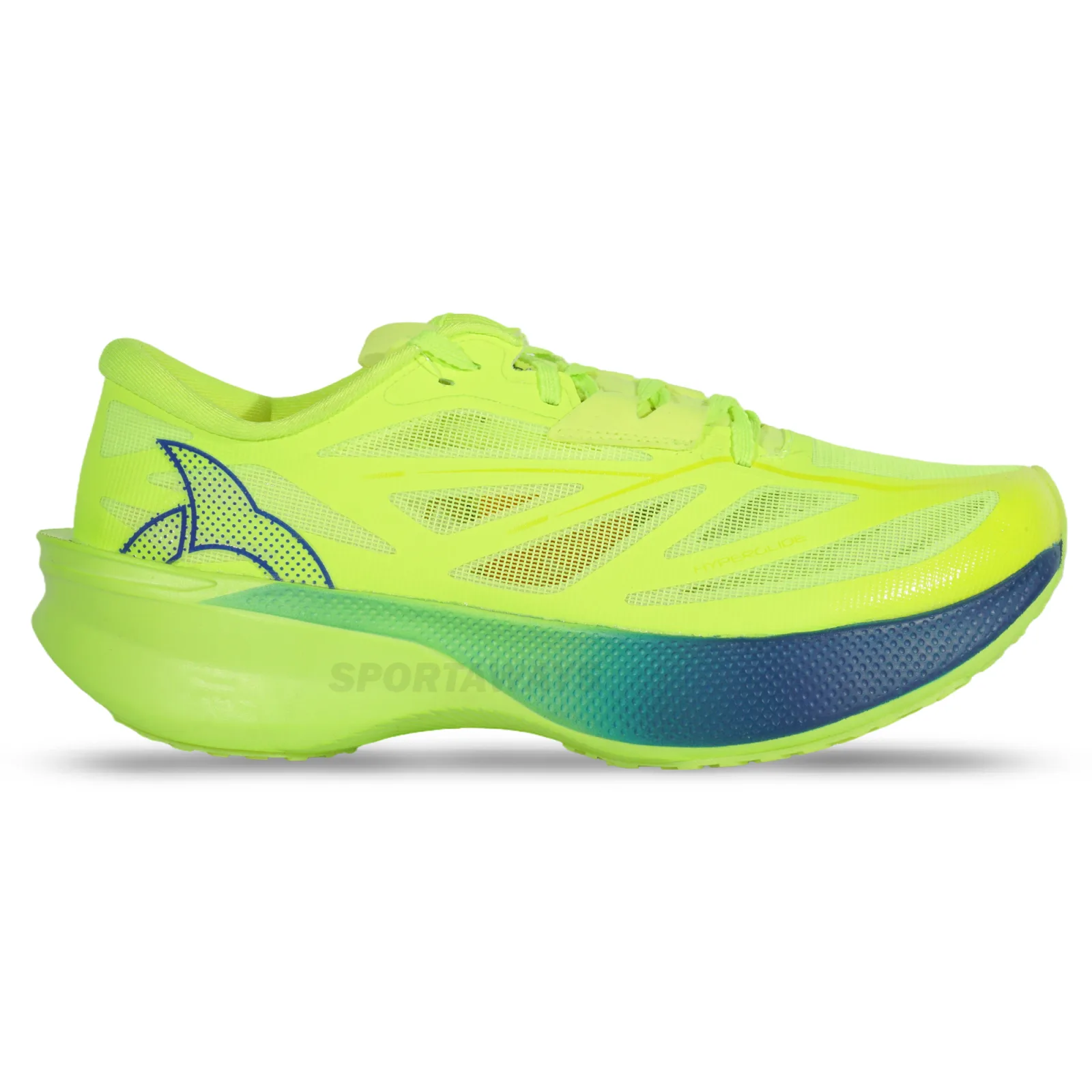 Sepatu Running Ortuseight Hyperglide 4.0 - Electticity/Navy 