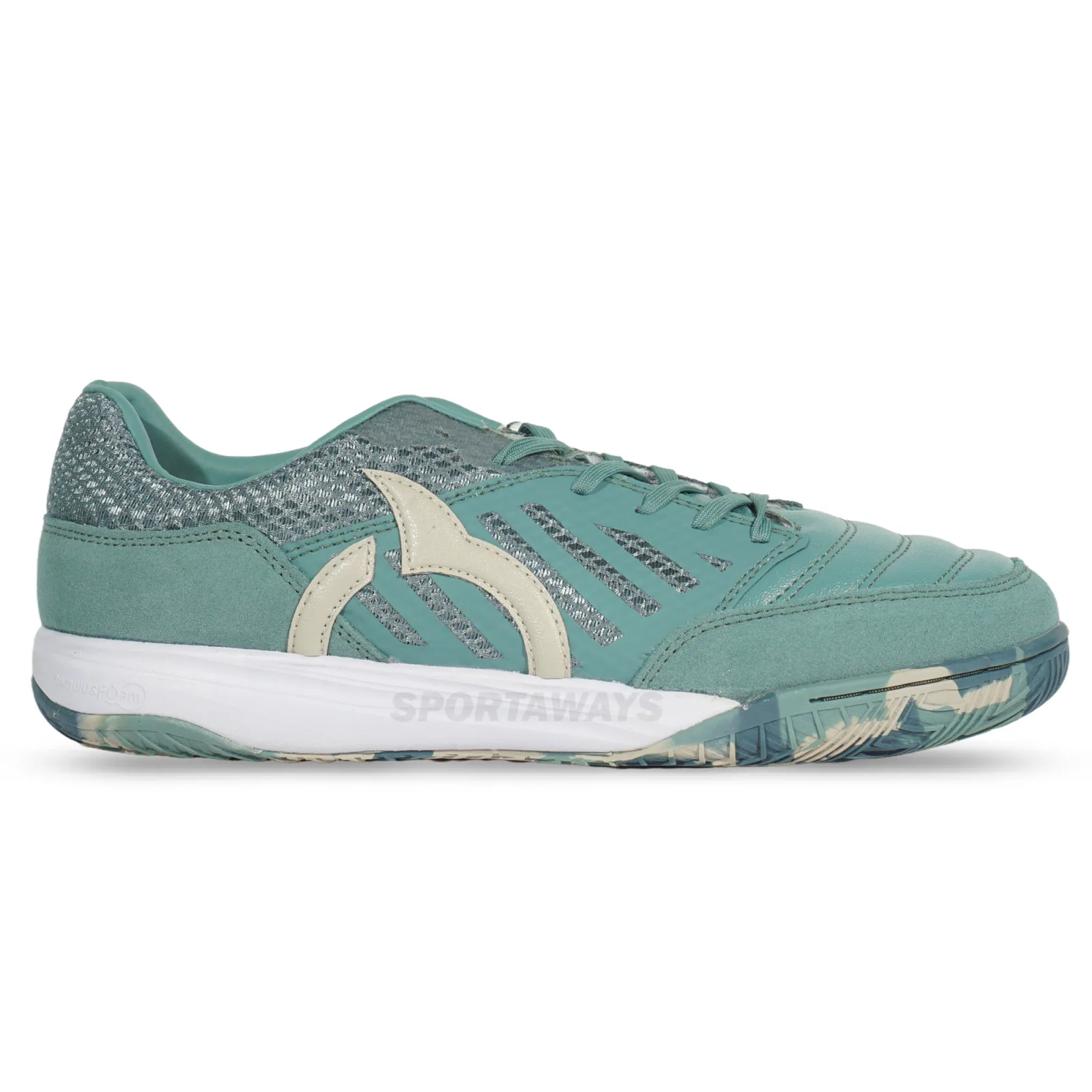 Sepatu futsal Ortuseight Jogosala Radiant - Deep Aquamarine/Camo 