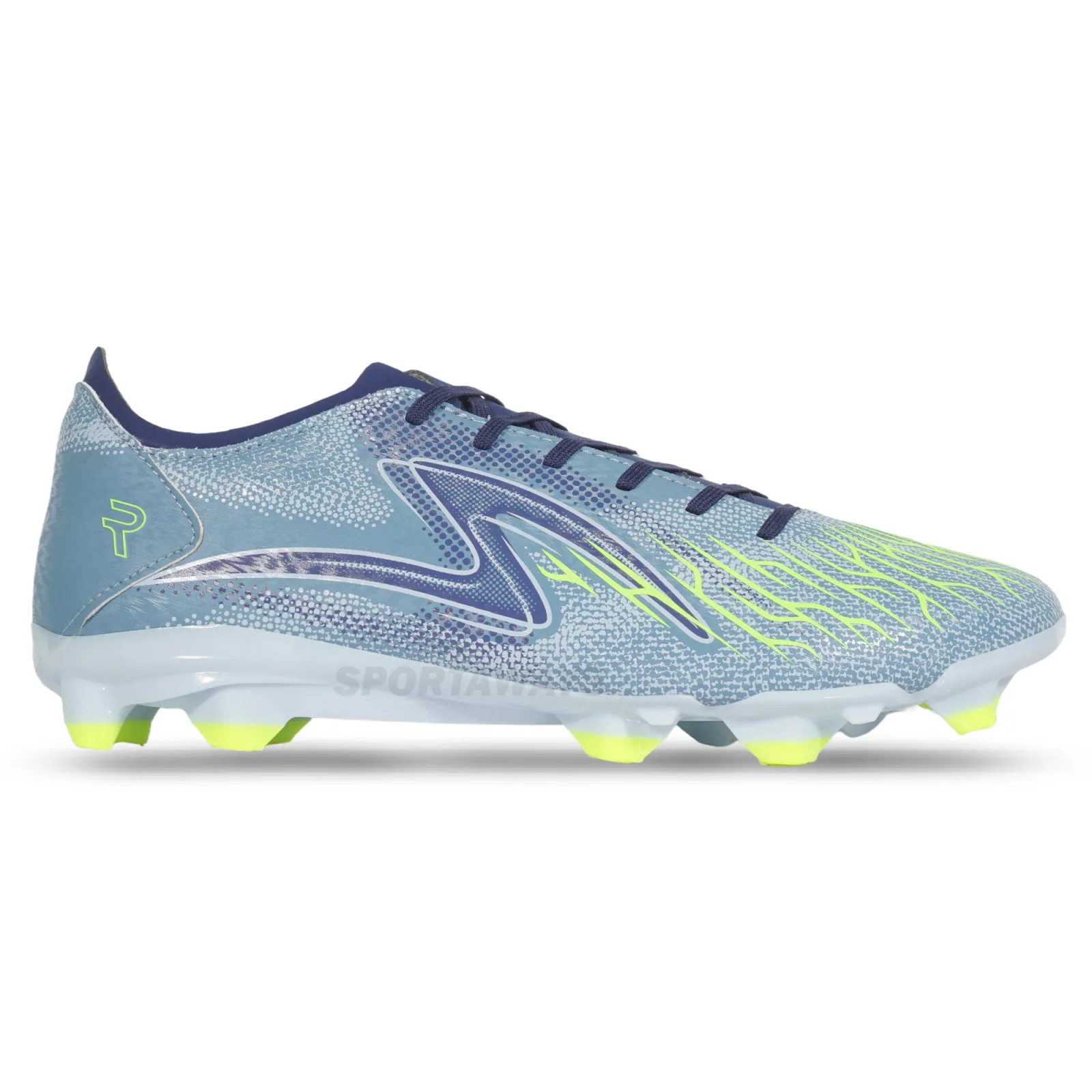 Sepatu Bola Specs Carnage FG - Citadel/Deep Cobalt/Lucid Lemon 