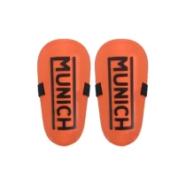 Deker Munich Wave Shinguard - Neon Orange/Black