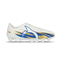 Sepatu Bola Ortuseight Spark FG JR - White/Navy/Gold 