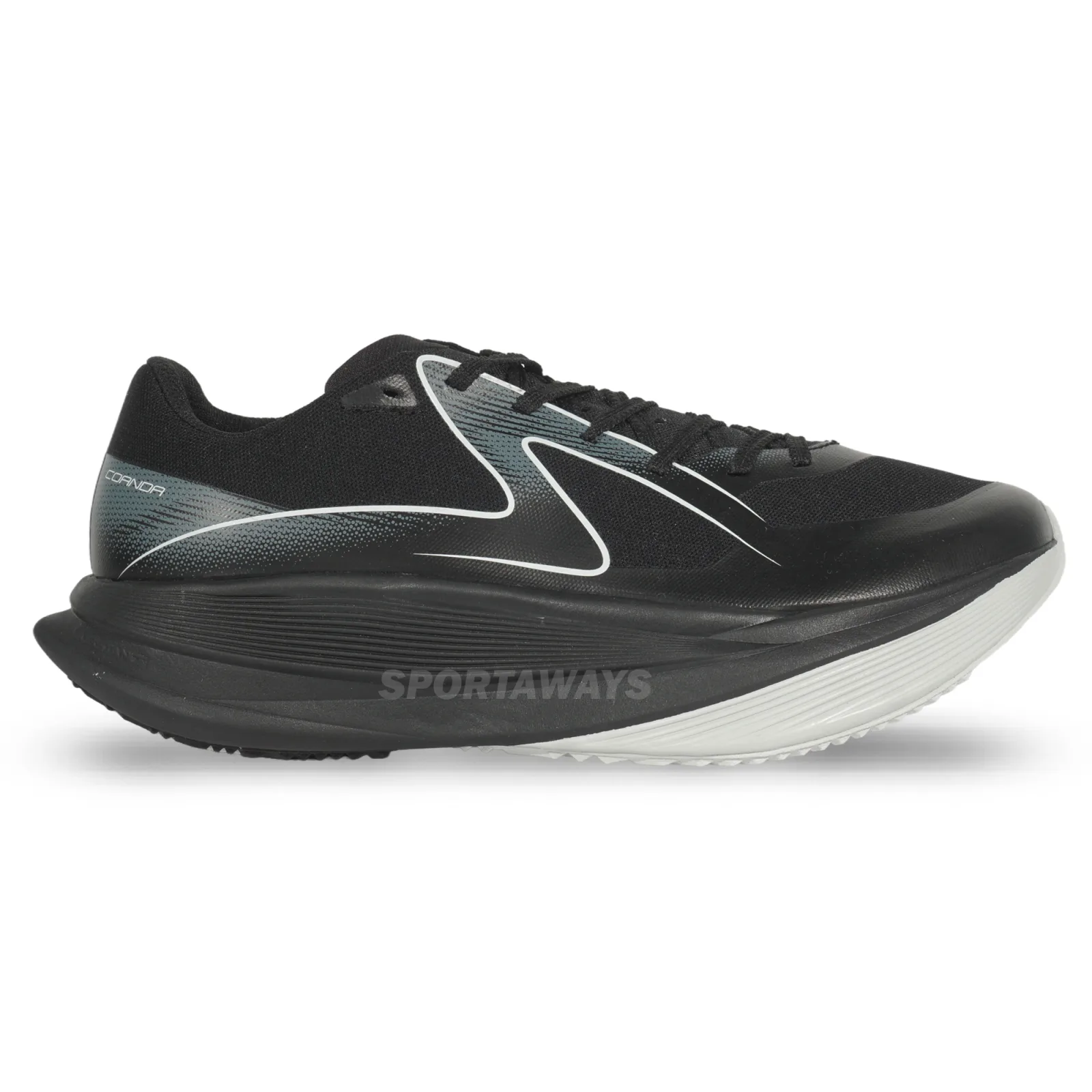 Sepatu Runnning Specs Coanda SV SUBS1 - Black/Turbulance/Lily White 