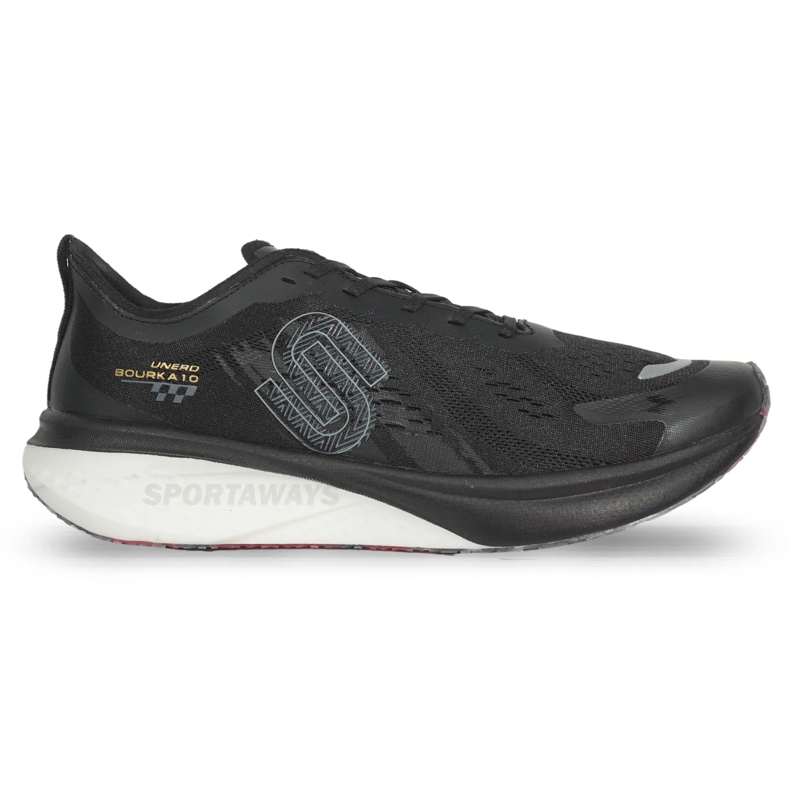 Sepatu Running Unerd Bourka - Meta Black 