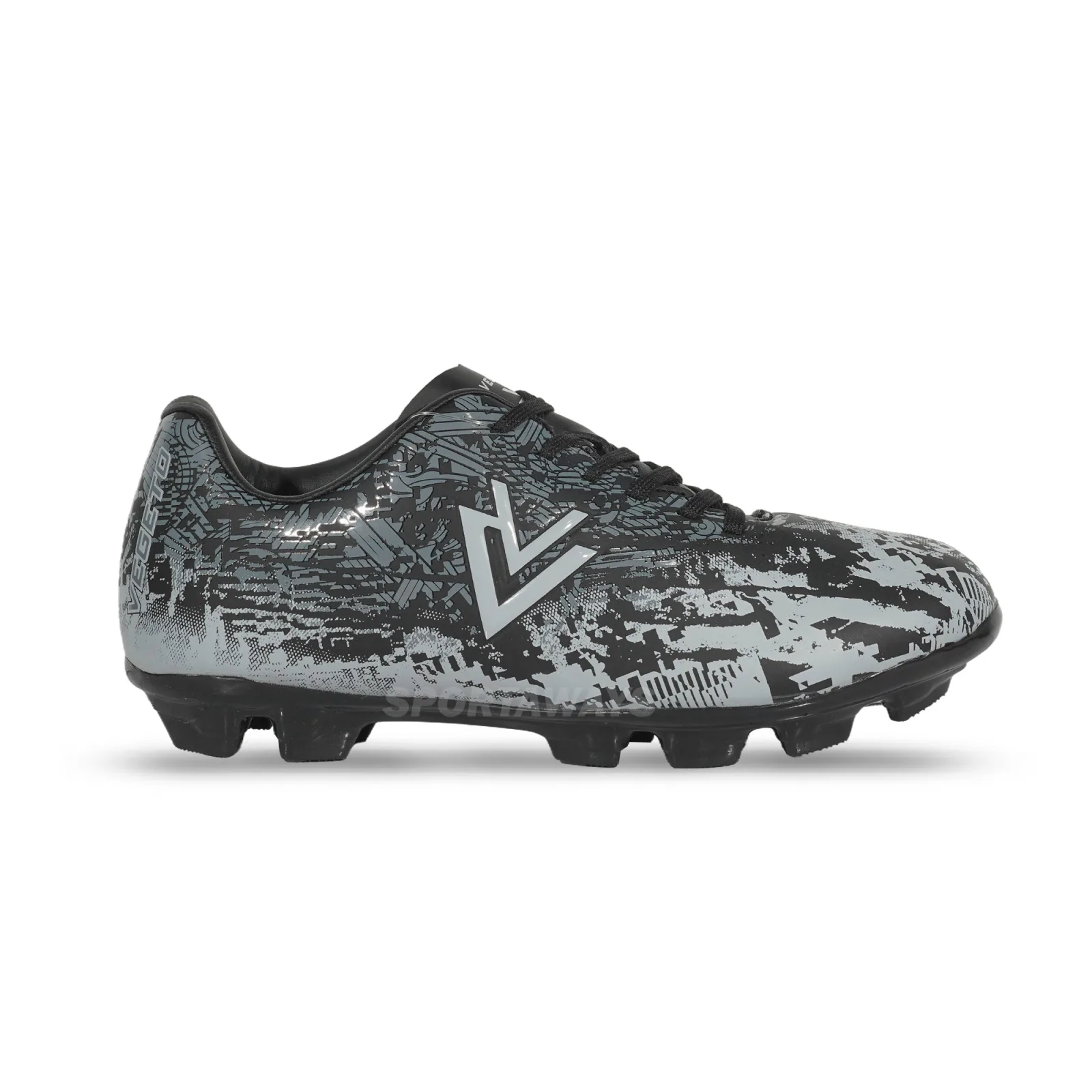 Sepatu Bola Anak Vegeto Super Blezz JR SC - Black/Gray 