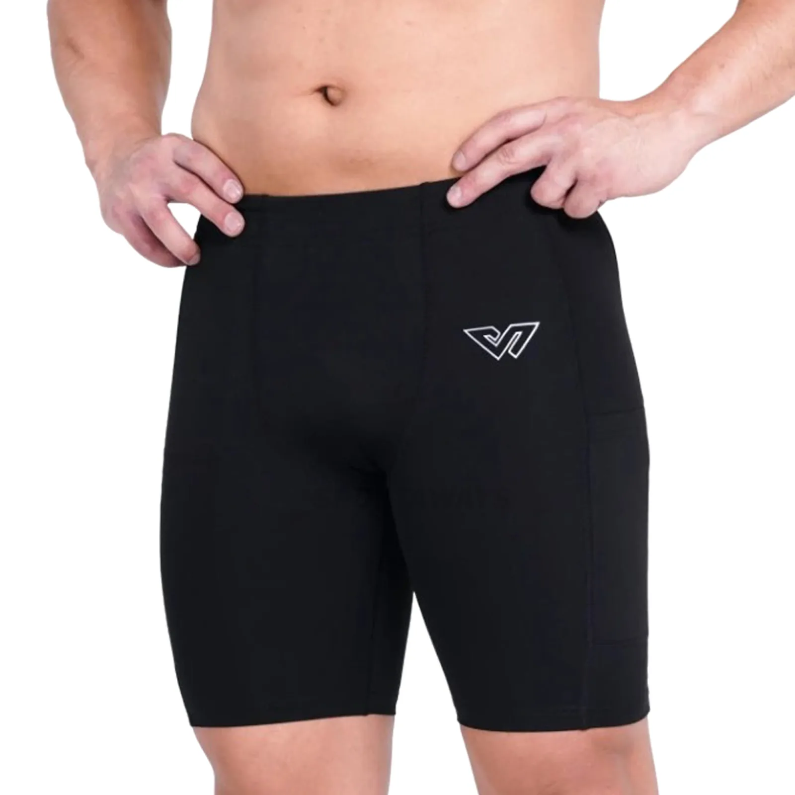 Celana Ketat Whittaker Compression Short 1124 - Hitam 