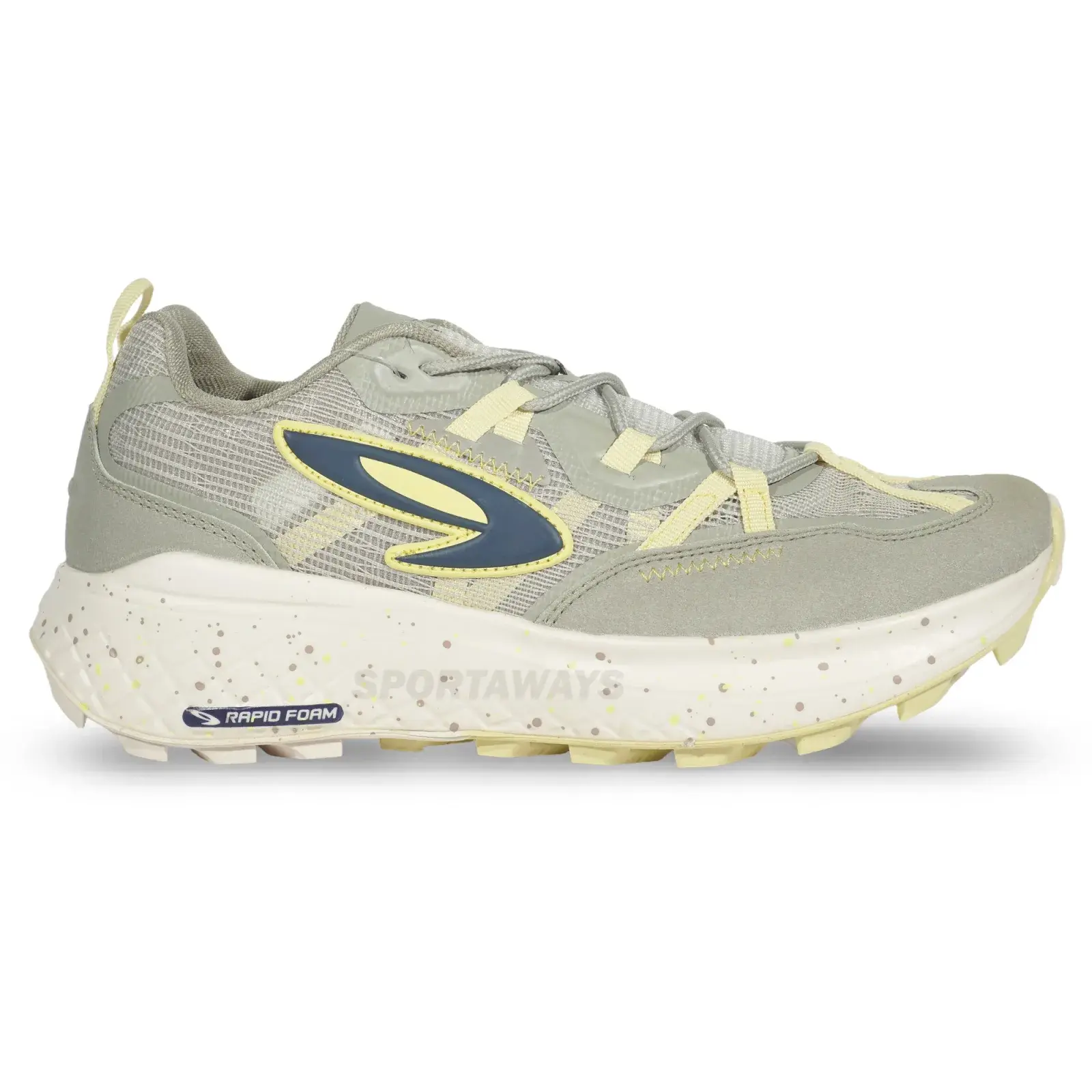 Sepatu Trail 910 Yuza Tera Mile - Putih Beige/Cokelat/Putih Gading 
