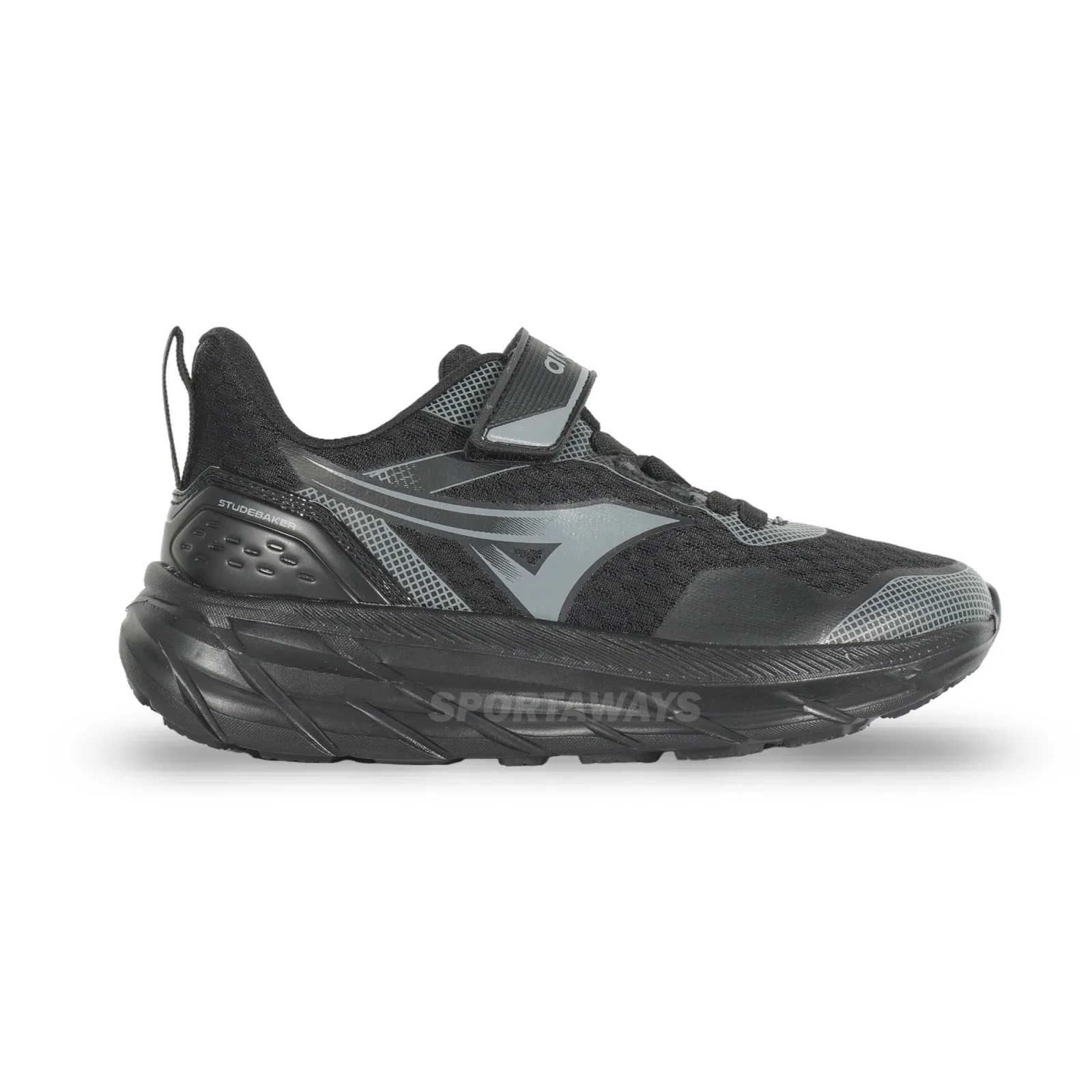 Sepatu Casual Anak Ardiles Studebaker Kids - All Black 