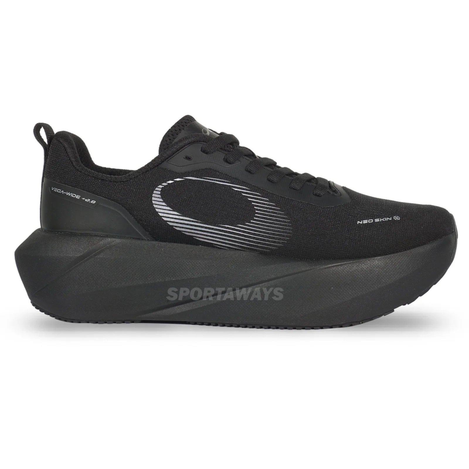Sepatu Running Gumi Vega - Black Pearl 