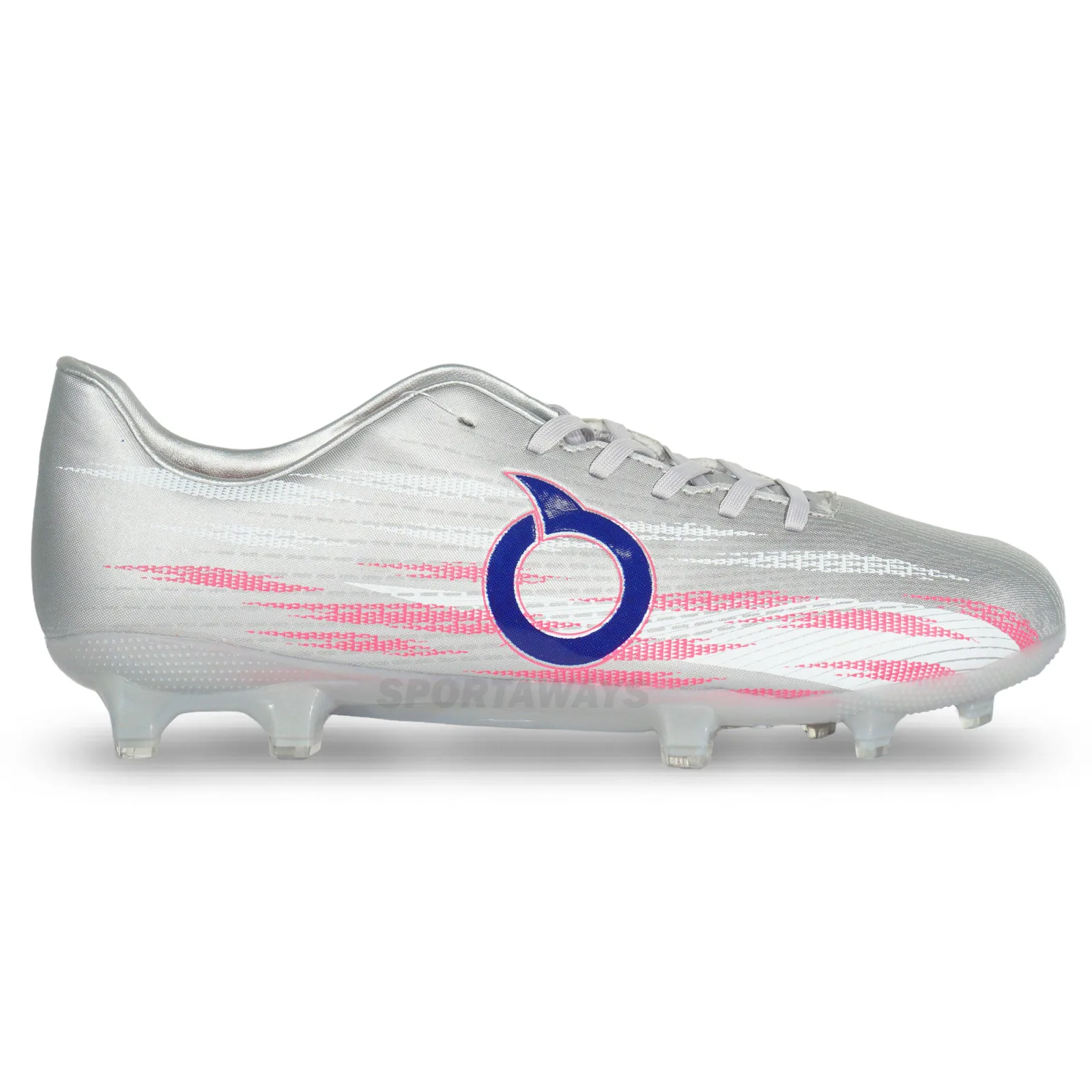 Sepatu Bola Ortuseight Catalyst Empire V2 FG - Silver/Pink/Navy 